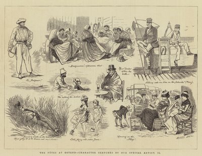 The Fetes at Ostend by French School
