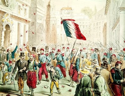 The French Entering Genoa in 1859 by French School