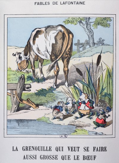 The Frog and the Ox, from 