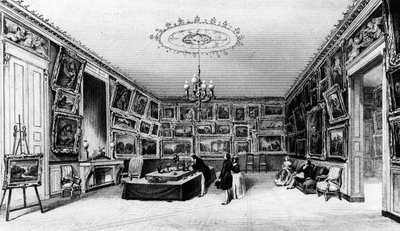 The Galerie Durand-Ruel, 103, rue des Petits-Champs, Paris, 2nd half 19th century by French School