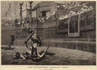 The Gladiators, Pollice Verso by French School