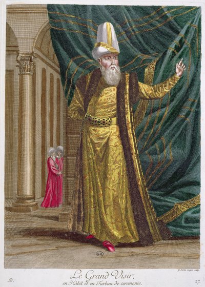 The Grand Vizier, from the Recueil d