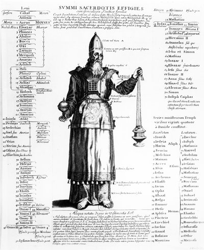 The High Priest of Judaism, and the genealogy of the priestly family of Levi by French School