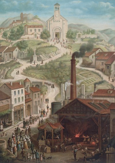 The Holiness of the Sabbath, from a catechism published by La Bonne Presse by French School