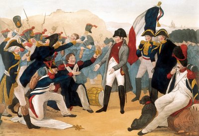 The Hundred Days: The Return of Napoleon I Bonaparte from the Island of Elba by French School