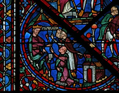 The Joseph Window: Joseph Explains the Pharaoh