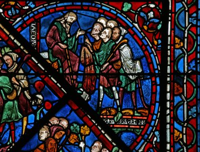The Joseph Window: His Brothers Present Jacob with His Blood-Stained Coat by French School