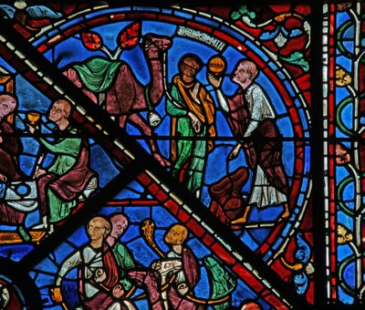 The Joseph Window: His Servant Shows Benjamin the Cup in His Sack by French School