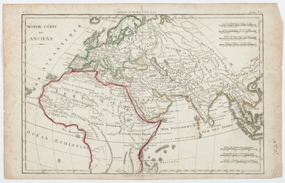 The Known World of the Ancients by French School