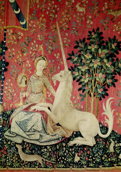 The Lady and the Unicorn: Sight by French School