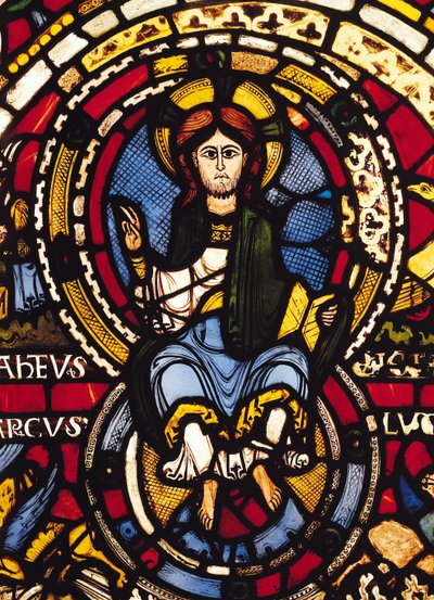 The Last Judgement, detail of Christ by French School