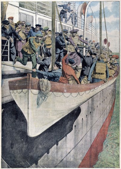 The Lesson of SS Titanic: Lifeboat Drill on a Passenger Liner by French School
