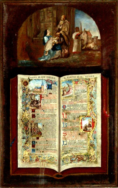 The Life of St. Blaise by French School