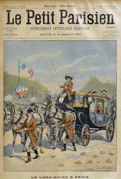The Lord Mayor in Paris - in 