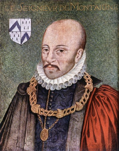 The Lord of Montaigne - According to the Painting Preserved at the Musée Condé de Chantilly by French School