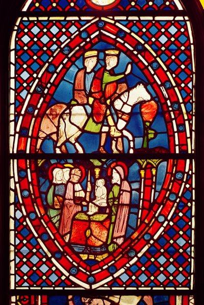 The Magi, from Saint-Germain-des-Pres or Sainte-Chapelle by French School