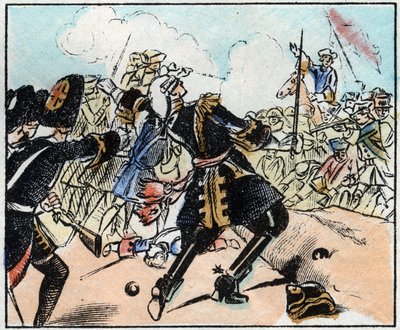 The Marquis of Montcalm by French School