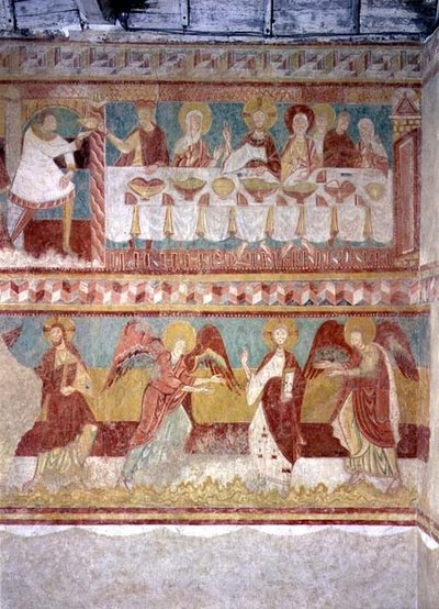 The Marriage at Cana, from the South wall of the Choir by French School