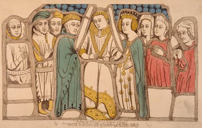 The Marriage of Henry VI of England and Margaret of Anjou in 1445, 1793 by French School