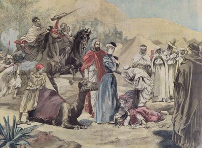 The Marriage of a European Woman to an Arab Chief, from Le Petit Journal, 1899 by French School