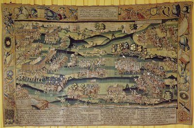 The Meeting of the Two Armies at the Battle of Jarnac, 13th March 1569 by French School