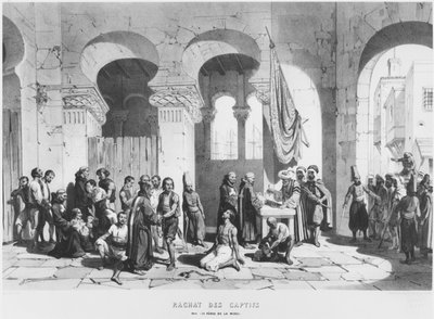 The Mercy Fathers ransoming the captives in Algeria by French School
