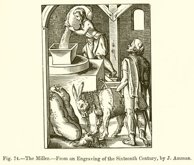 The Miller by French School