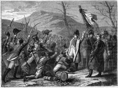 The One Hundred Days - March 1815: La Bedoyere Joins Napoleon by French School
