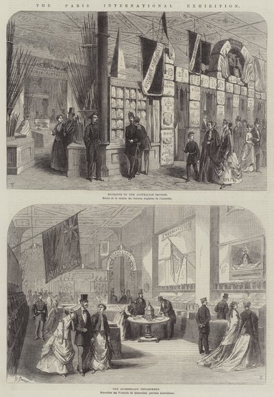 The Paris International Exhibition by French School