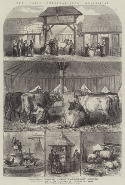 The Paris International Exhibition by French School