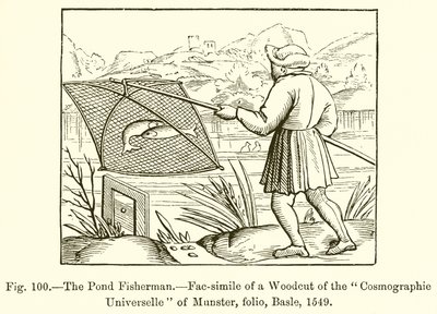 The Pond Fisherman by French School