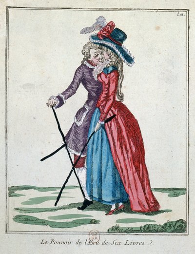The Power of the silver crown of six pounds, late 18th century by French School