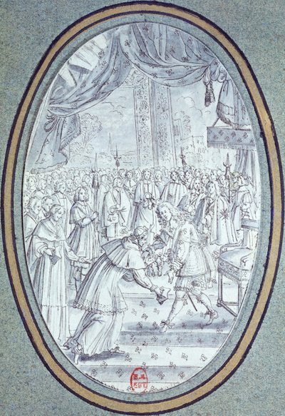 The Reception of Cardinal Flavio Chigi by Louis XIV, 29th July 1664 by French School