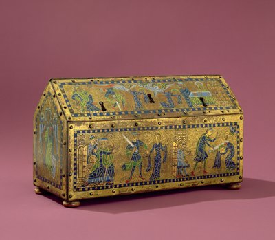 The Reliquary of St. Valerie, Limoges, c.1170 by French School