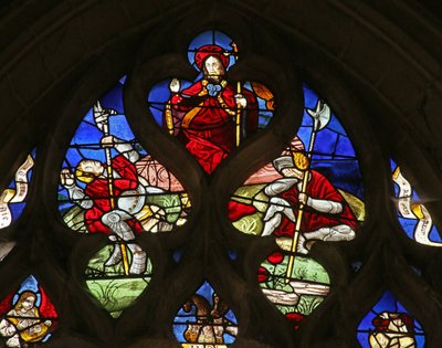 The Resurrection (the Pelican with Her Young Below) by French School