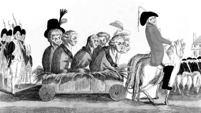 The Return from Varennes, 21st June, 1791 by French School