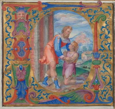 The Return of the Prodigal Son by French School