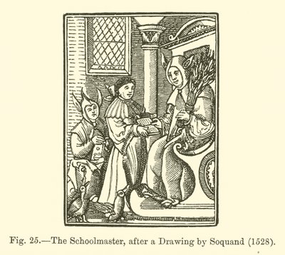 The Schoolmaster by French School
