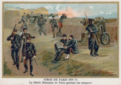 Siege of Paris by French School
