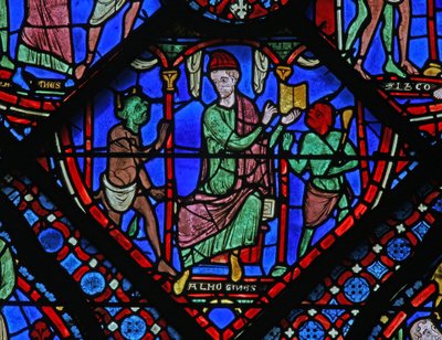 The St James Window: Hermogines Raises Up Demons by French School