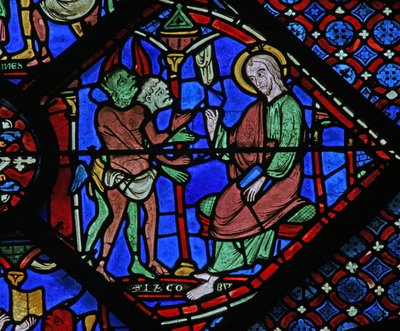 The St James Window: Demons Complain to St James by French School