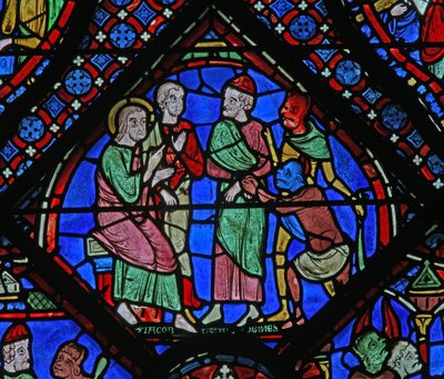 The St James Window: With Hermogines, Filetus, and Demons by French School