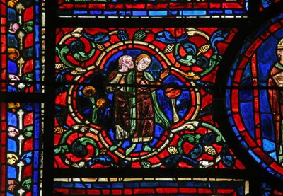 The St Martin window: decorative by French School