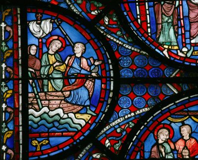 The St Thomas Window: Arrives in India with Abbanes by French School