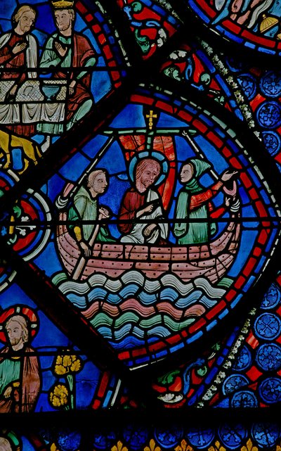 The St Thomas Window: He Goes to India with Abbanes by French School