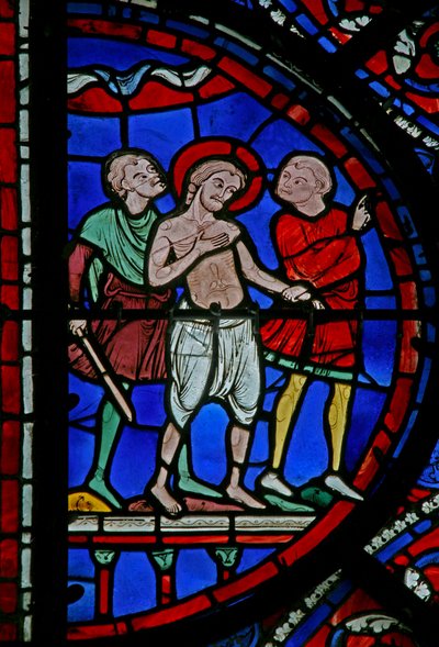 The St Thomas Window: Led Off by Two Guards by French School
