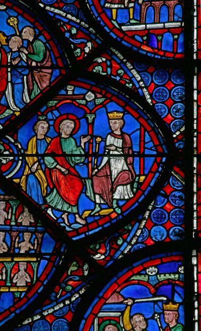 The St Thomas Window: The Resurrected Gad Defends Thomas by French School