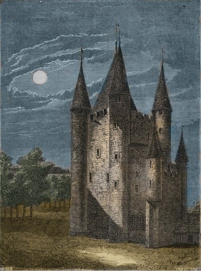The Temple, a medieval fortress in Paris by French School