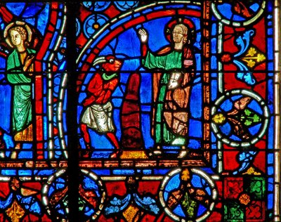 The Temptation of Christ - The Devil is Dismissed by French School