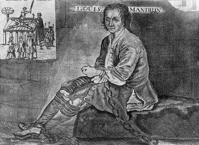 The Torture on the Wheel and Execution of Louis Mandrin (1724-55) by French School